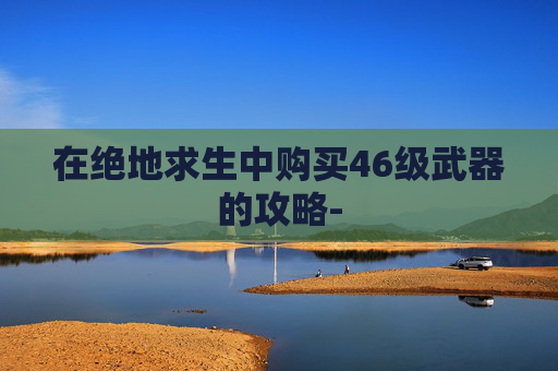 在绝地求生中购买46级武器的攻略- 在绝地求生中购买46级武器的攻略-