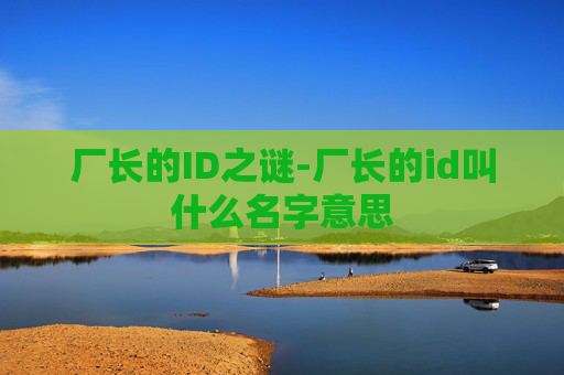厂长的ID之谜-厂长的id叫什么名字意思 厂长的ID之谜-厂长的id叫什么名字意思