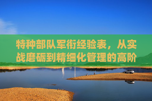 特种部队军衔经验表,从实战磨砺到精细化管理的高阶指引-特种部队军衔经验表_第1集 特种部队军衔经验表,从实战磨砺到精细化管理的高阶指引-特种部队军衔经验表_第1集