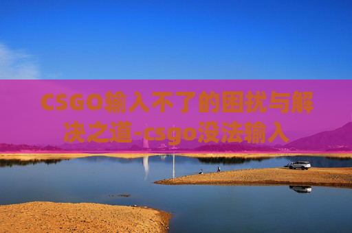 CSGO输入不了的困扰与解决之道-csgo没法输入
