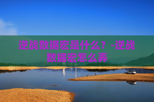 逆战数据宏是什么？-逆战数据宏怎么弄