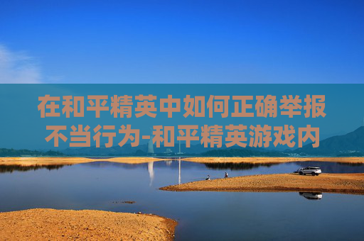 在和平精英中如何正确举报不当行为-和平精英游戏内怎么举报队友 在和平精英中如何正确举报不当行为-和平精英游戏内怎么举报队友