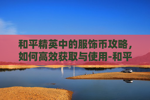 和平精英中的服饰币攻略,如何高效获取与使用-和平精英怎么过得服饰币啊 和平精英中的服饰币攻略,如何高效获取与使用-和平精英怎么过得服饰币啊