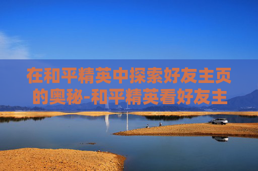 在和平精英中探索好友主页的奥秘-和平精英看好友主页怎么看